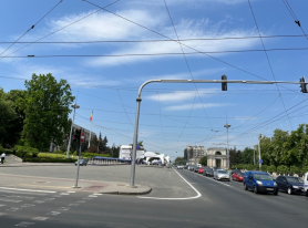 Important pentru șoferi: În acest week-end va fi suspendat traficul rutier în perimetrul Pieței Marii Adunări Naționale